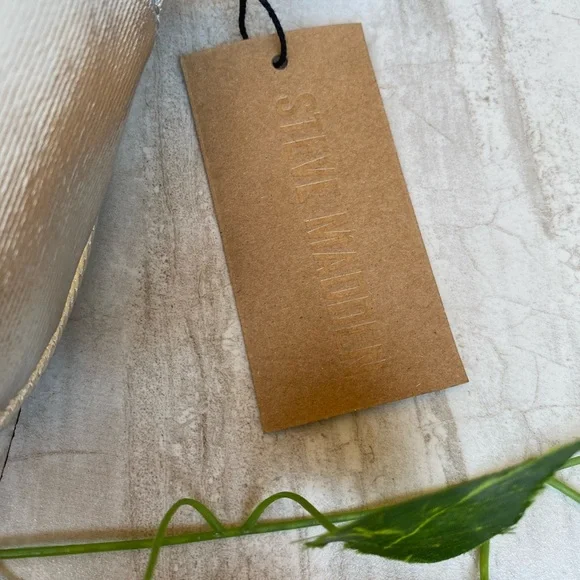 Steve Madden Metallic Silver Gray Shoulder Hobo Handbag Purse Bag Handle Bag Y2K - Picture 7 of 9